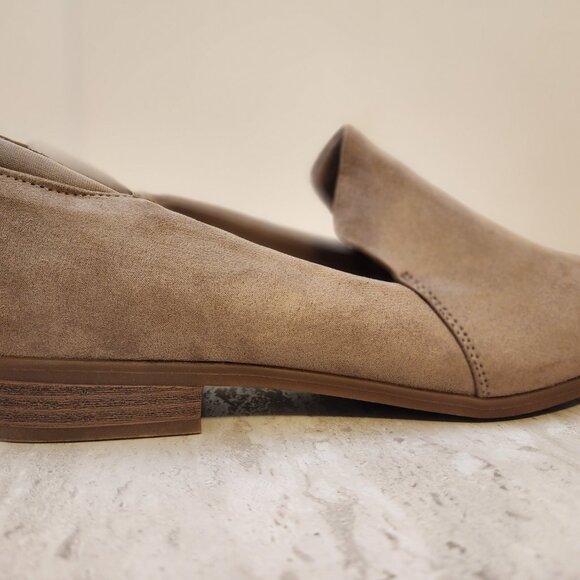 Dr. Scholls Rate Loafer Slip-ons Brown Microfiber 11W - B031 - Picture 6 of 10